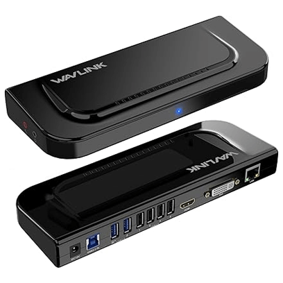 Docking Station Dual Monitor 6 Port