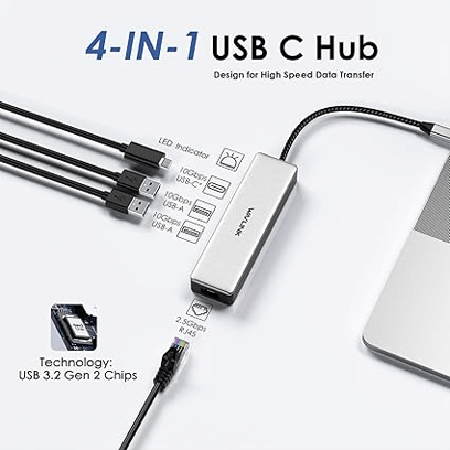 USB C To 2.5G Ethernet Adapter