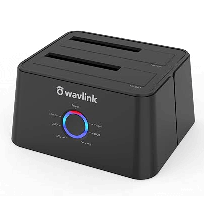 Wavlink USB-C To Sata Dual Bay Hard Drive