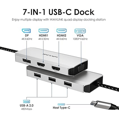 USB-C Displayport Docking Station