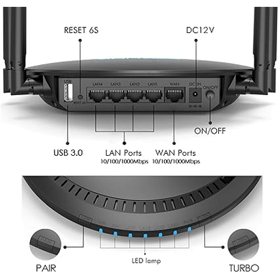 AC1200 WiFi Dual Band Router