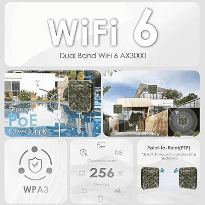 AX3000 WiFi Extender 2025 Model