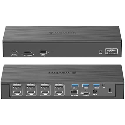 Wavlink 4 HDMI USB-C Docking Station