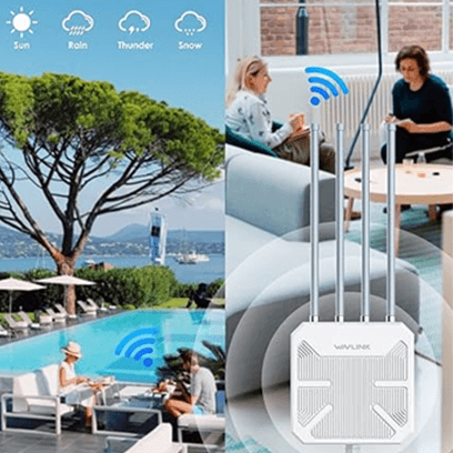 AX1800 Wireless Outdoor Extender