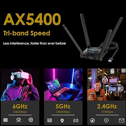 AX5400 WiFi 6 Adapter