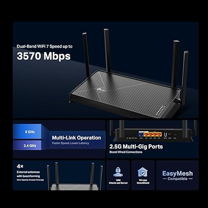 BE3600 Wifi 7 Router