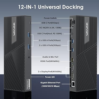 Docking Station 3 Monitors HDMI