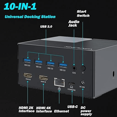 Laptop Docking Station Dual HDMI