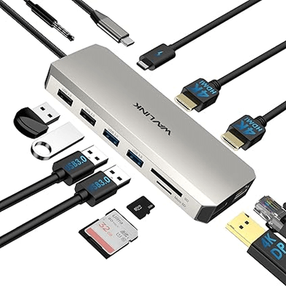 Docking Station USB-C To Dual HDMI Adapter