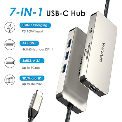 USB-C To HDMI Adapter 4K 100WK