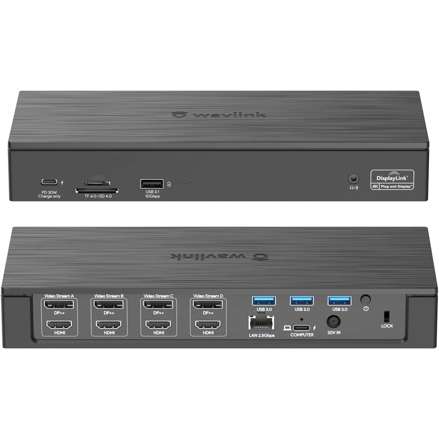 4 HDMI Usb C Docking Station