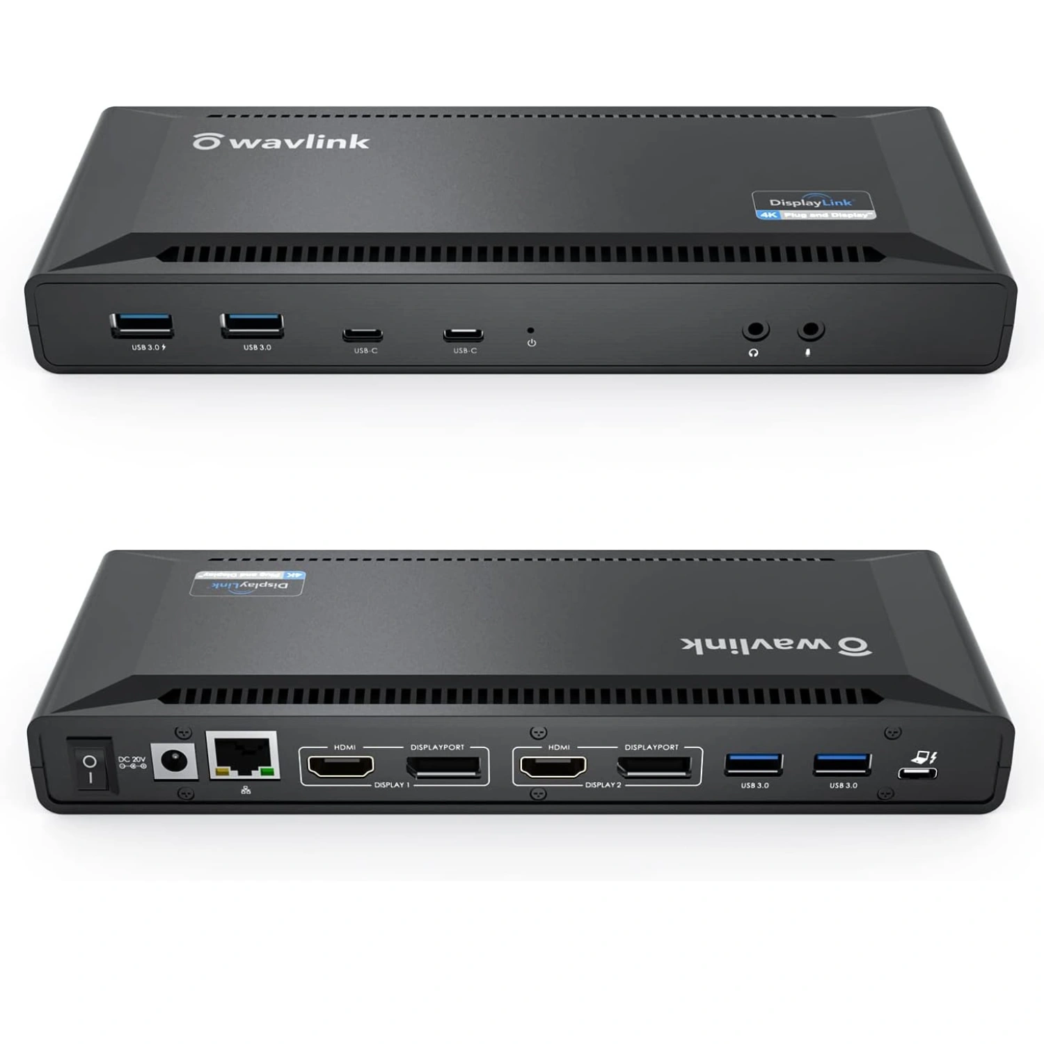 4K Universal Docking Station Dual Monitor