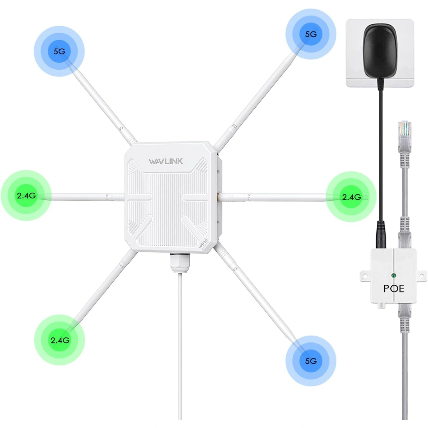Ax3000 Wifi6 Outdoor Access Point