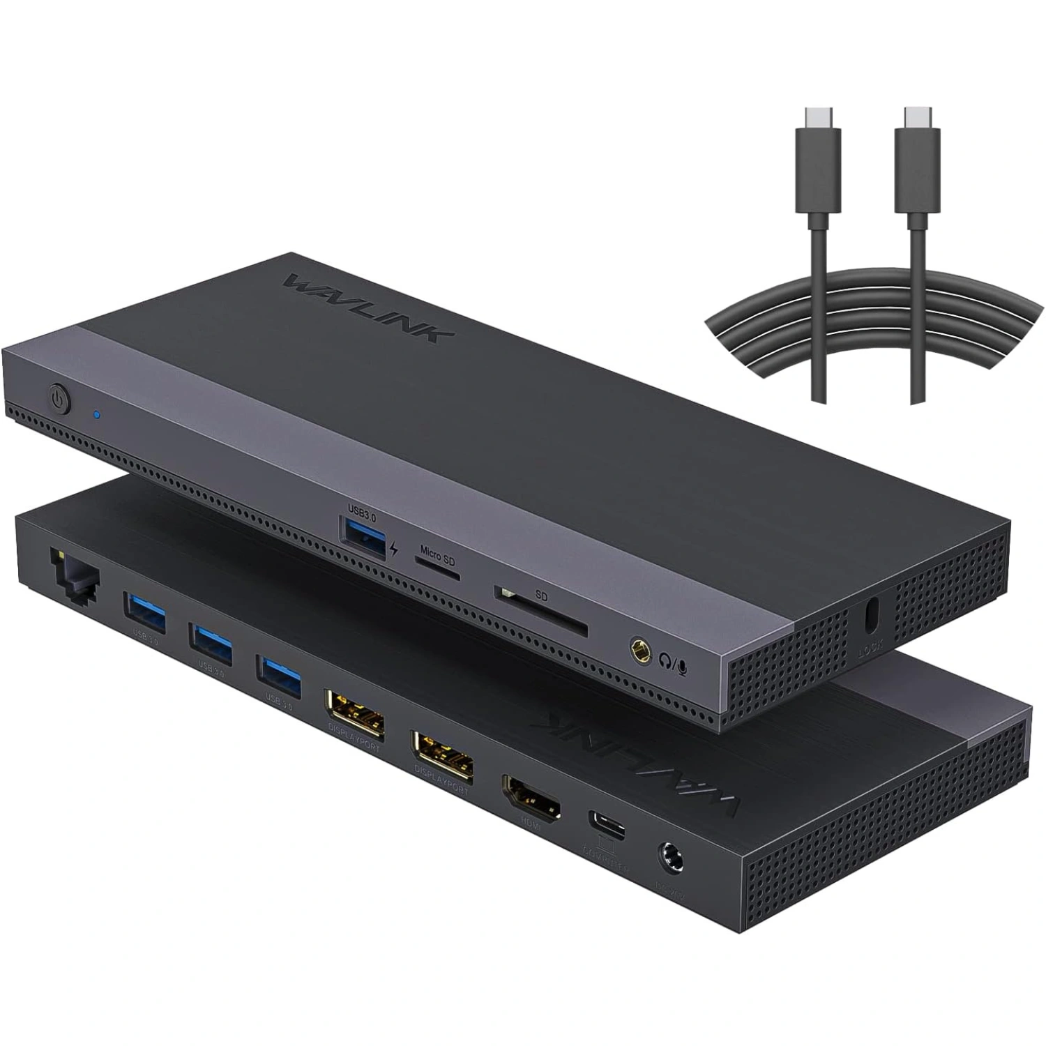 Triple 4K Monitor Docking Station 100W
