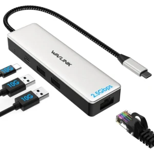 Usb C To 2 5G Ethernet Adapter