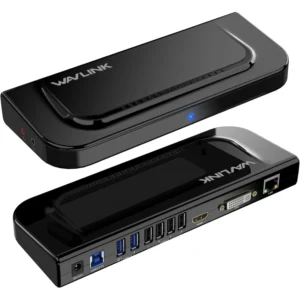 Docking Station Dual Monitor 6 Port