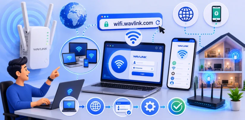 How to Access wifi.wavlink.com Setup Page — Web Browser vs. App Method Explained