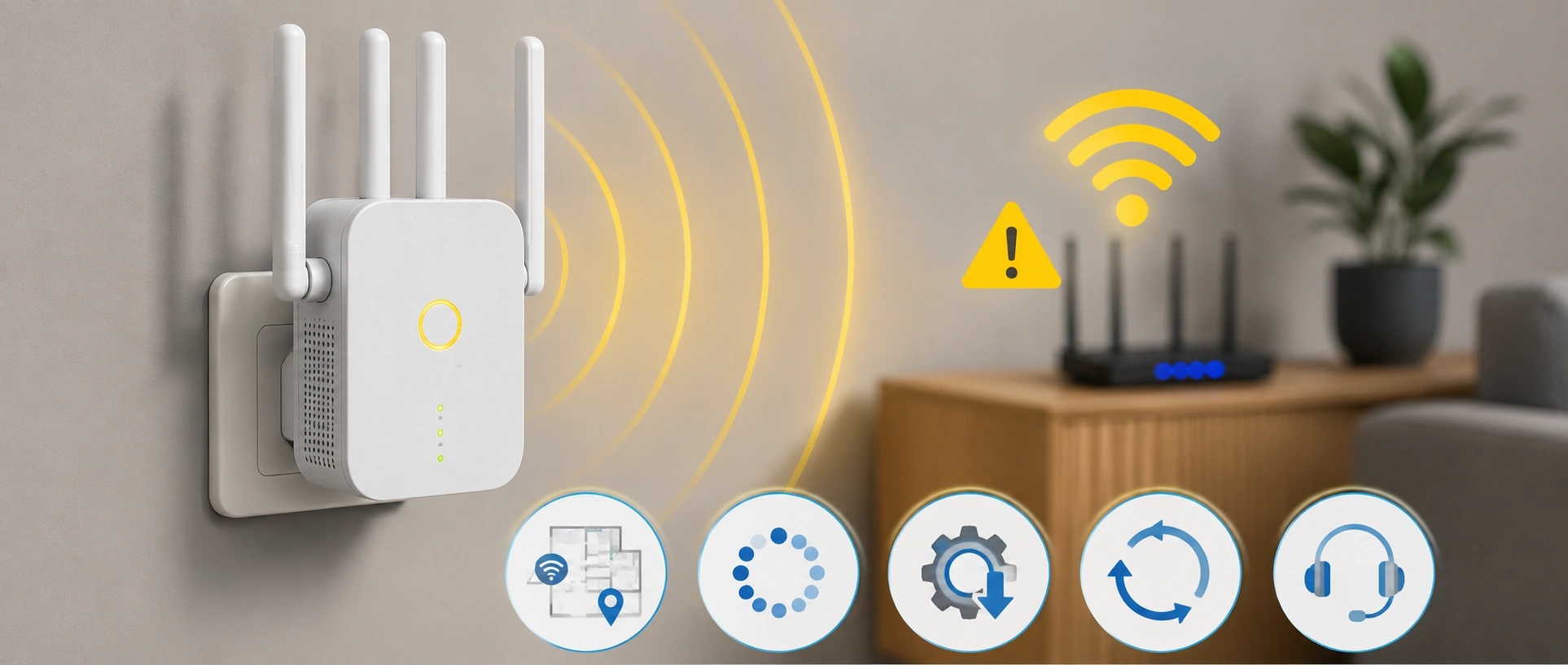 Wavlink Extender Yellow Light Issue: Causes and Easy Fixes